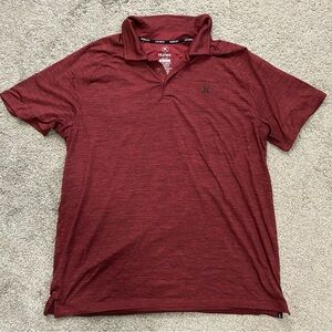 Hurley Men's Maroon Polo Shirt